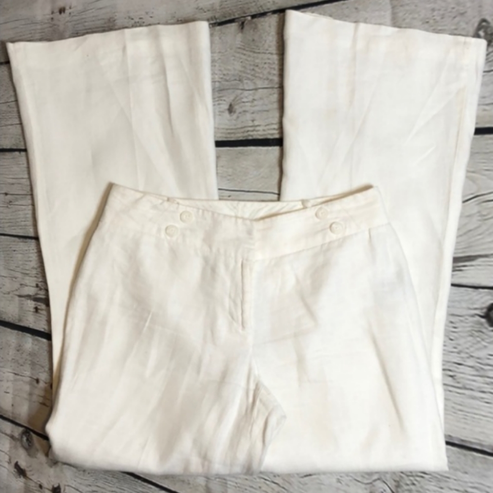 white linen pants by Worthington